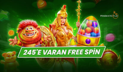 ÖZEL SLOTA 245 FREE SPİN FIRSATI